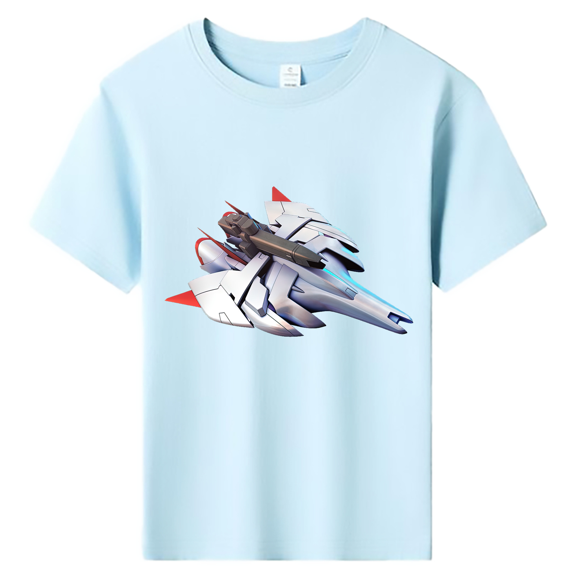 （画像用） 機動戦士ガンダム Mobile Suit Gundam 綿100％キッズTシャツ（フロントプリント）
